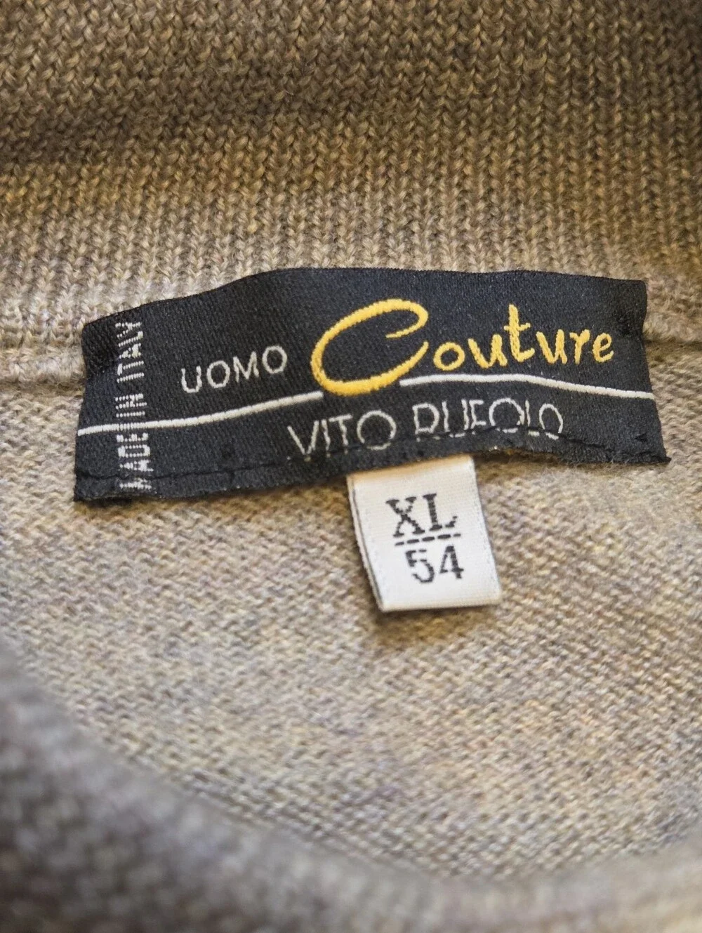 Vito Rufolo Couture Uomo XL Sweater